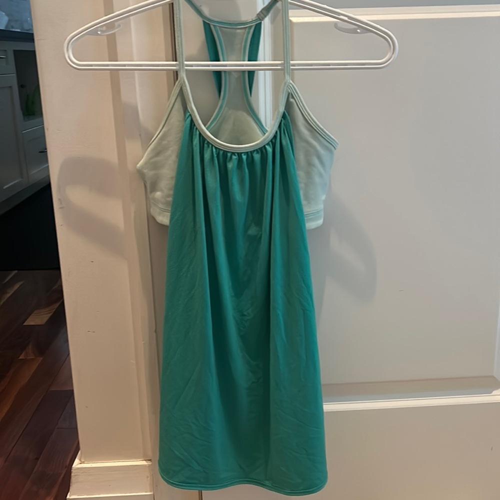 Teal Lululemon tank top!